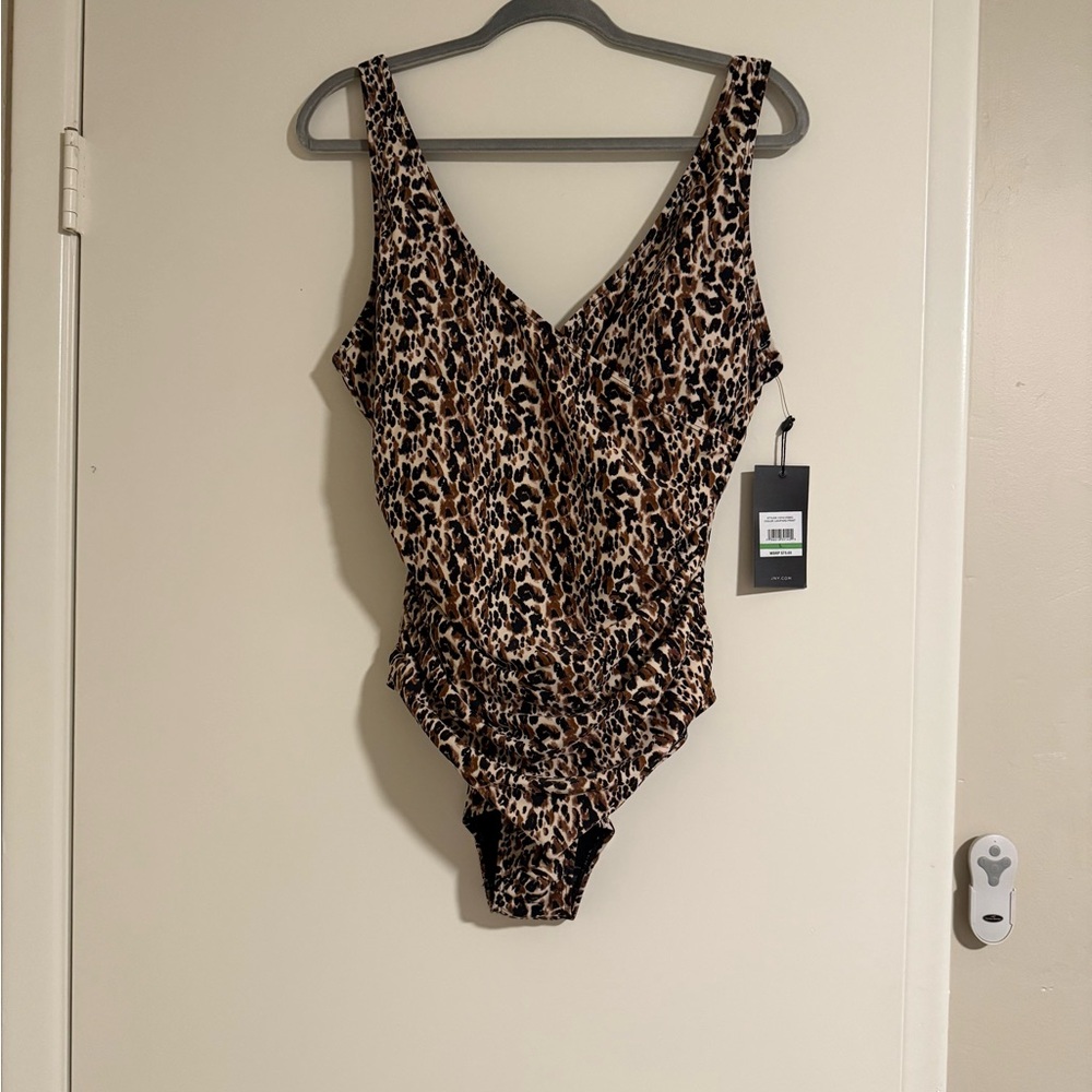 Jones New York Animal Print Swimsuit